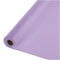 Touch Of Color 100' x 40" Luscious Lavender Purple Plastic Banquet Roll 013013